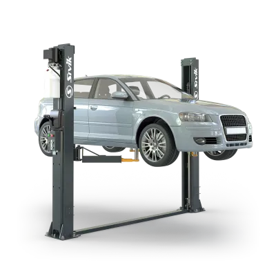 Двухстоечный электрогидравлический подъемник ПГА-4200-НС Синий RAL5017