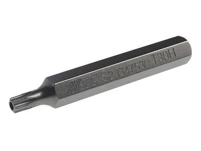 Бита TORX Т30Hх75мм 10мм удлиненная S2 JTC