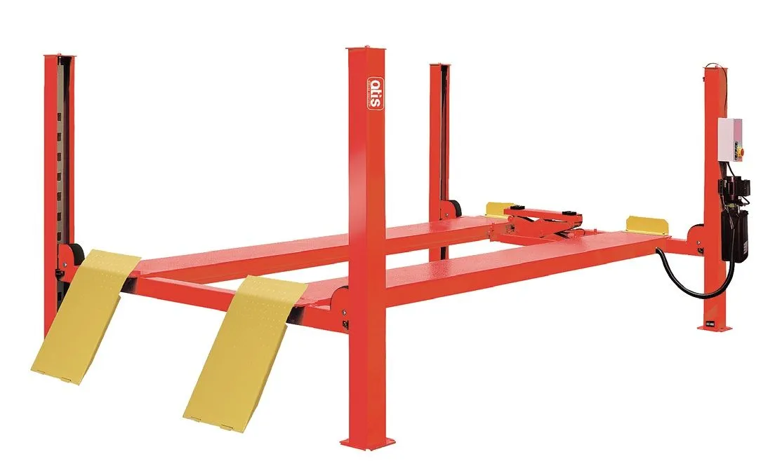Электрогидравлический подъемник A445 (PEAK410) Подъемник четырехстоечный, 4,5 т. для слесарных работ