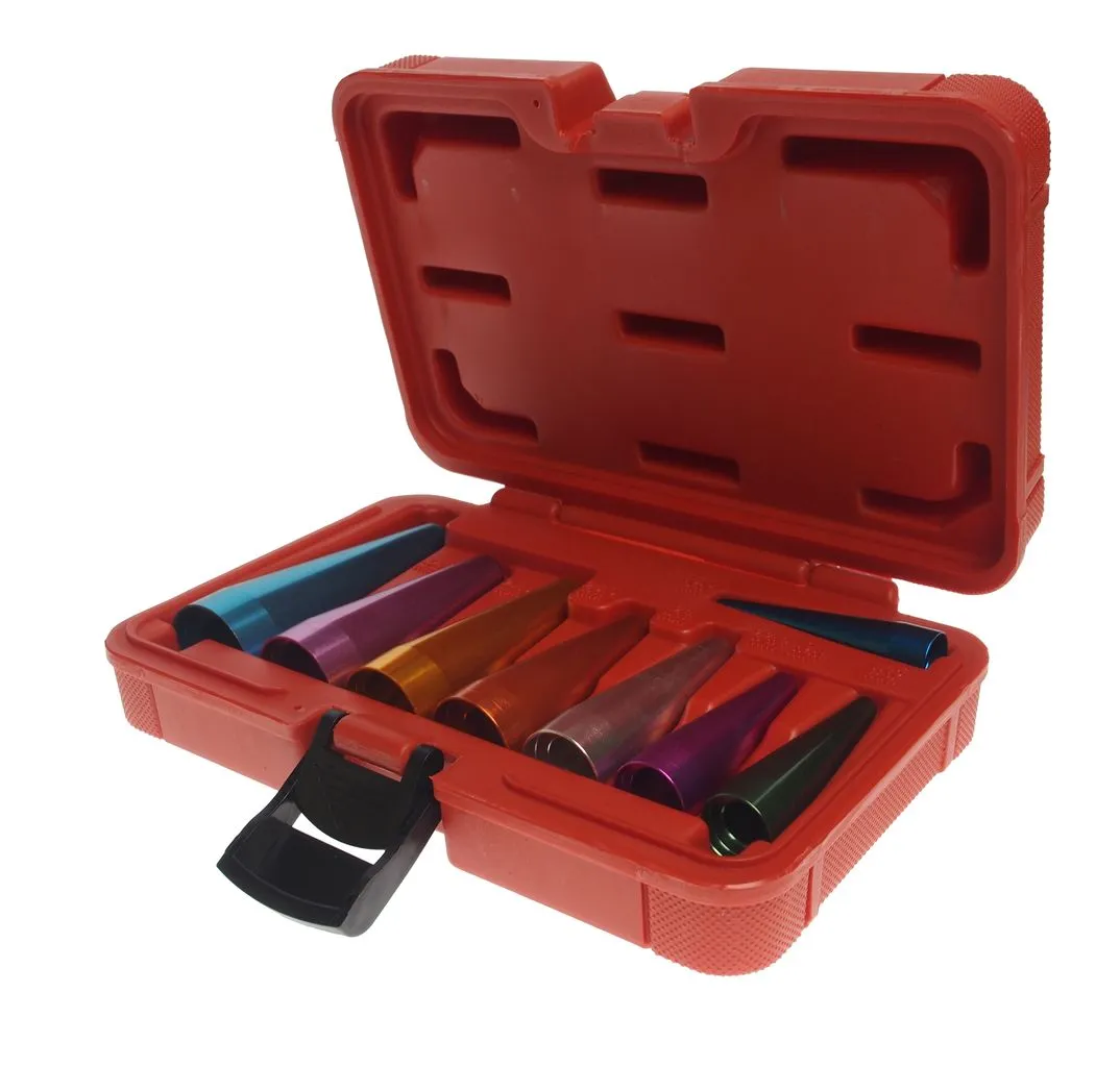 Набор конусов установочных (9/16",5/8",11/16",13/16",7/8",15/16",1.0",1-13/16") 8 предметов JTC купить