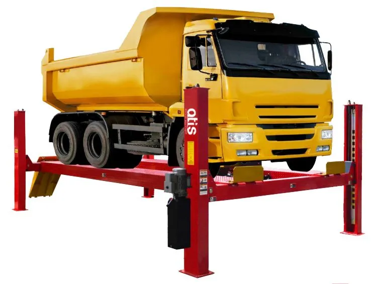 Электрогидравлический подъемник A4180 Подъемник четырехстоечный, 18 т., для слесарных работ с грузовым авто