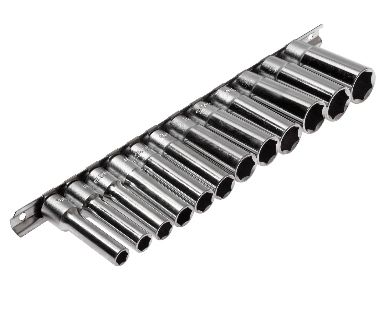 Набор головок торцевых 3/8" 6-ти гранных 08-19мм глубоких L=63мм 12 предметов JTC купить