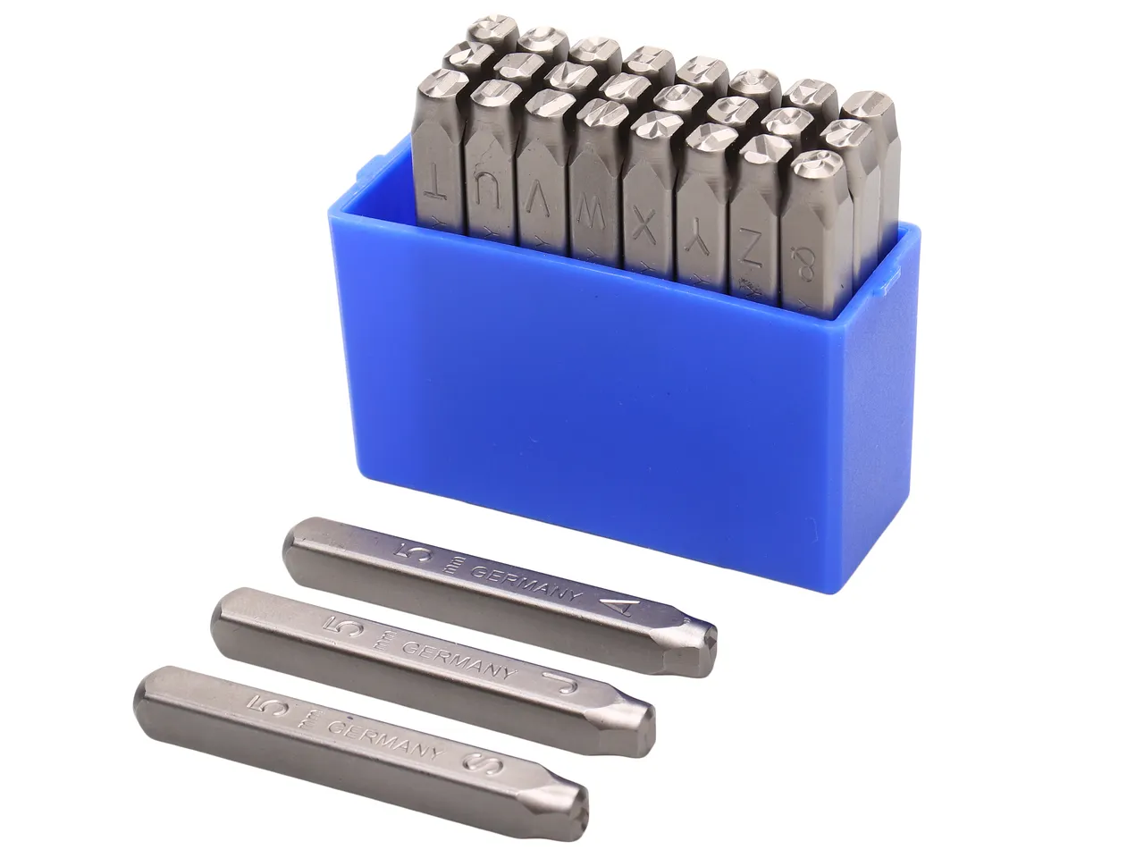 Клейма буквенные латиница 5мм (HRC 60+-2° DIN 1451) (старый артикул JTC-JW0914-5) JTC купить