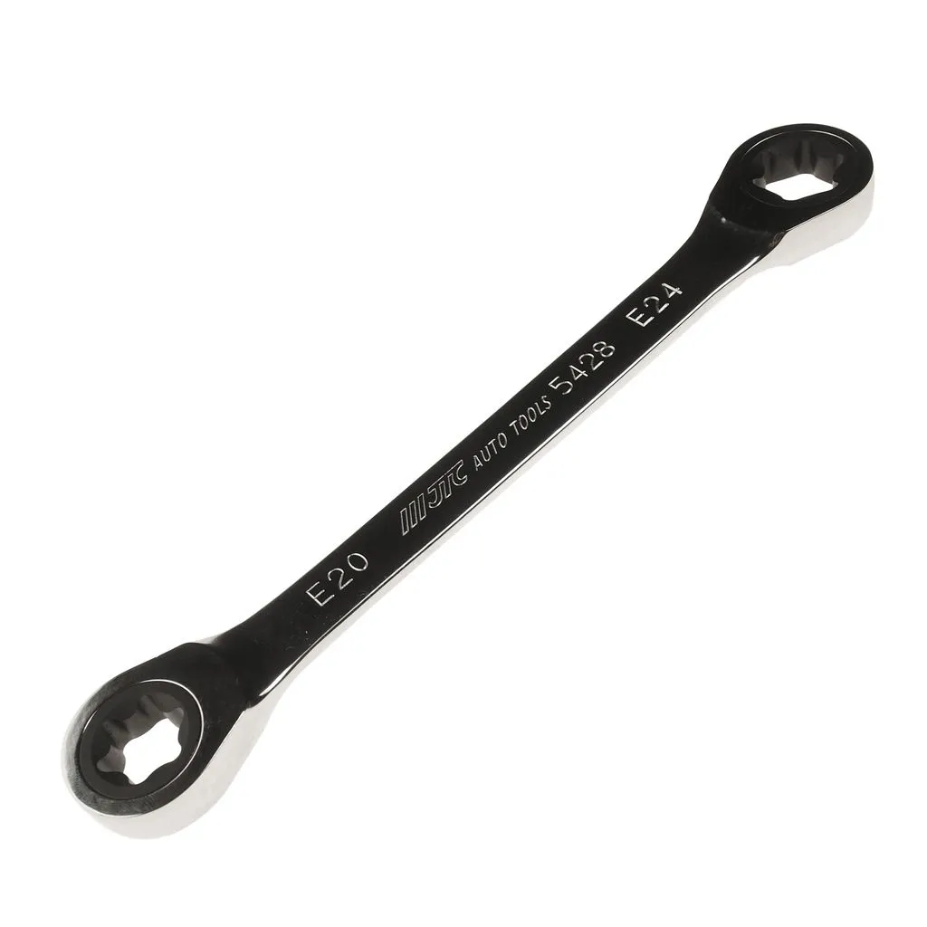 Ключ накидной TORX E20хE24 трещоточный JTC купить