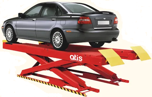 Электрогидравлический подъемник X550A Ножничный подъемник под сход развал, 5.5 т.