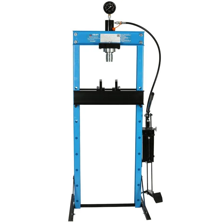 ТЕМП T61220F Пресс гидравлический напольный с ножным приводом, 20 т