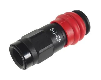 Переходник для компрессора 3/8" быстросъемный с клапаном внутренняя резьба JTC