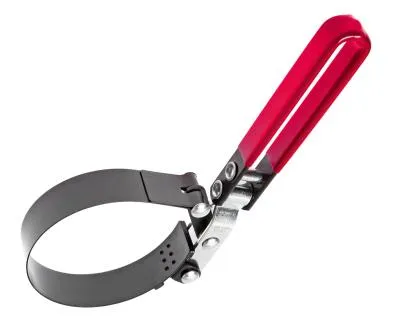 Съемник фильтров масляных 73-85мм стальная лента с поворачивающейся рукояткой JTC