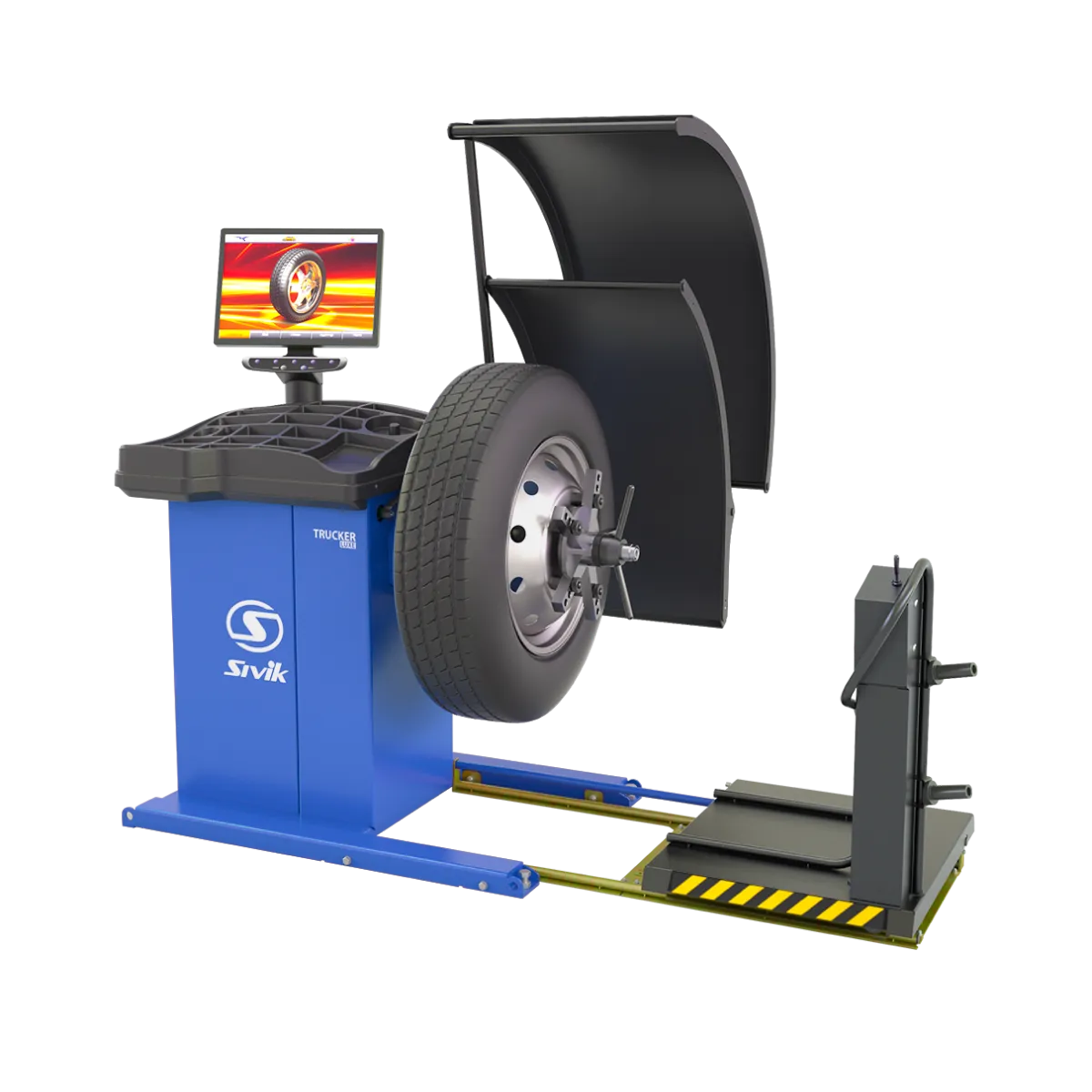 Грузовой балансировочный станок TRUCKER LUXE