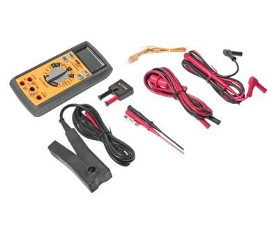 Мультиметр автомобильный с функцией сохранения данных (тестирование диодов) с щупами JTC