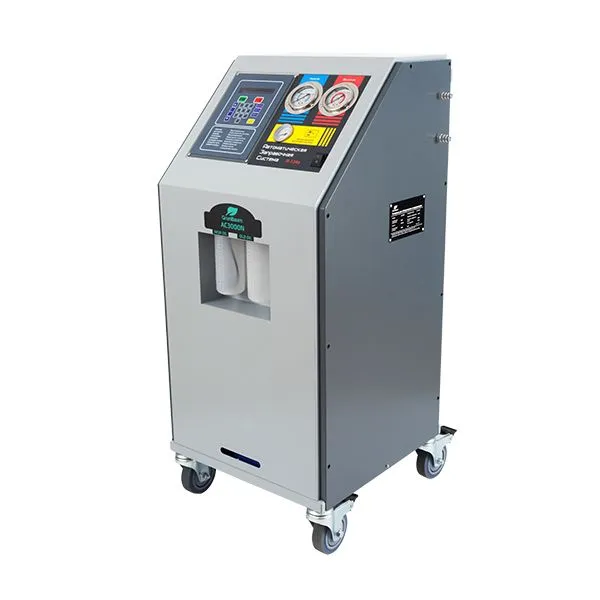 Установка для заправки автокондиционеров GrunBaum AC3000N, полуавтоматическая, R134a (Изготовитель: GrunBaum)