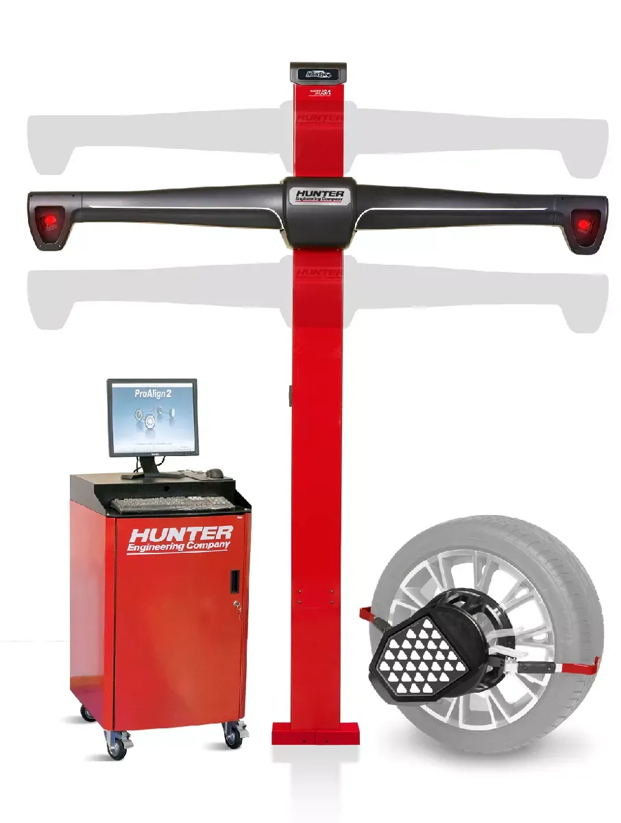 Hunter PA210/22N-222MLAS Стенд развал-схождения c QuickGrip адаптерами