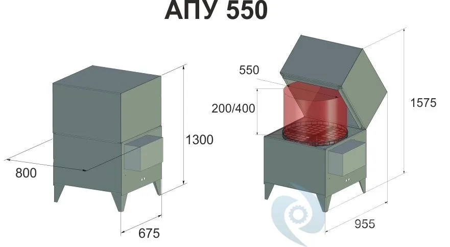 Мойка деталей АПУ550