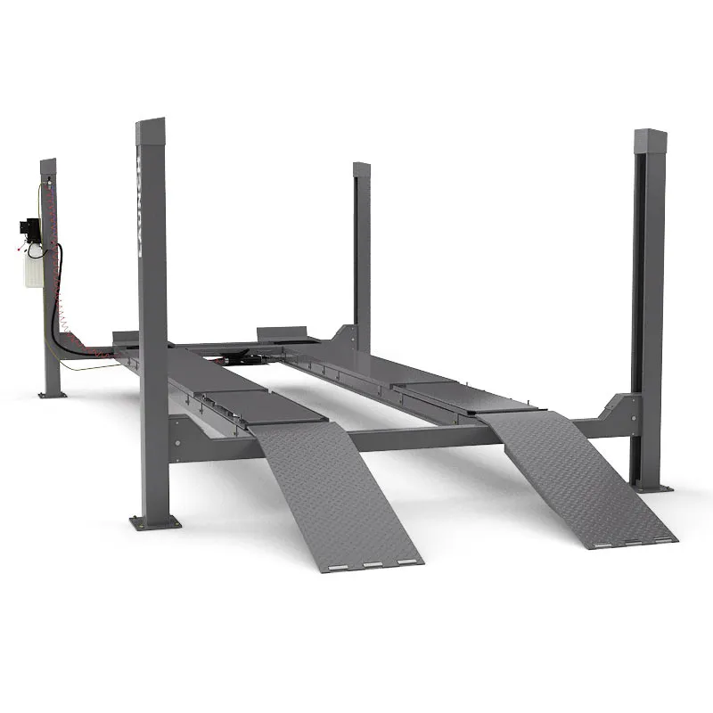 Электрогидравлический подъемник Launch TLT-455WF (с траверсой) Серый