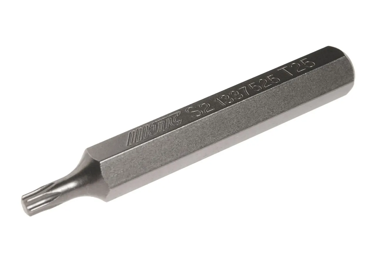 Бита TORX Т25х75мм 10мм удлиненная S2 JTC купить