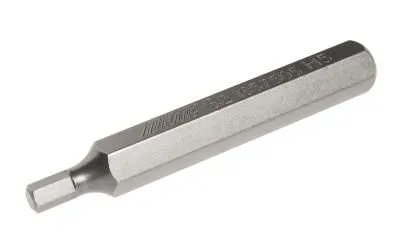 Бита HEX H5х75мм 10мм 6-ти гранная удлиненная S2 JTC