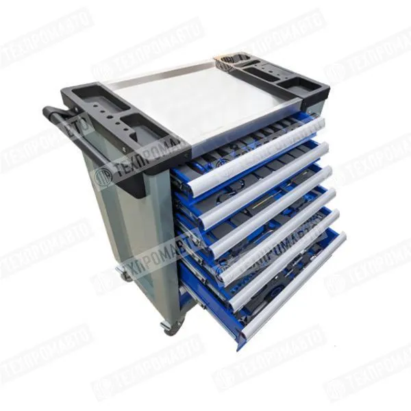 ТЕМП JX-07-241 Тележка инструментальная с набором инструментов, 255 предметов купить