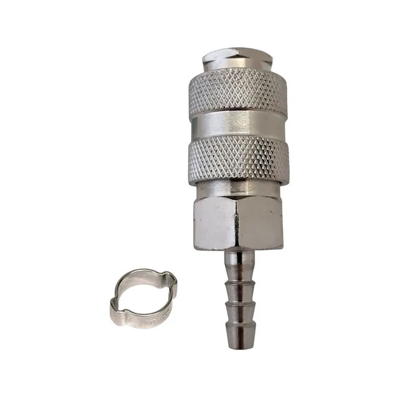 FUBAG Разъемное соединение рапид (муфта), елочка 6мм с обжимным кольцом 6х11мм