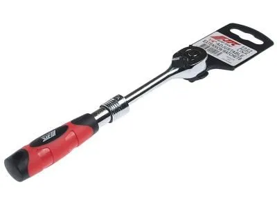 Ключ трещотка 1/4" 72 зуба 150-200мм телескопический JTC